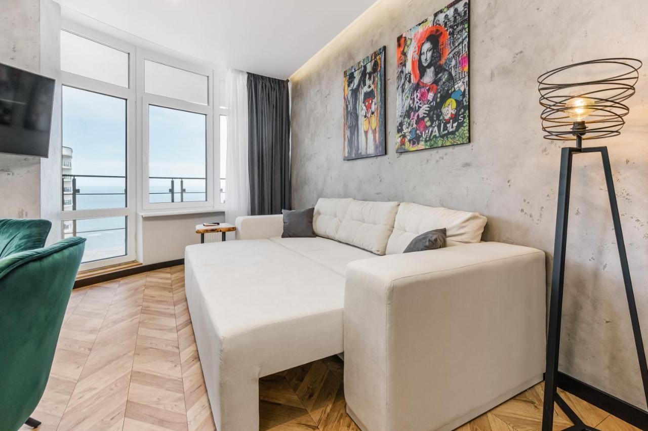 Pearl 45 Fantastic Design Sea View Apartment Odesa Exterior photo
